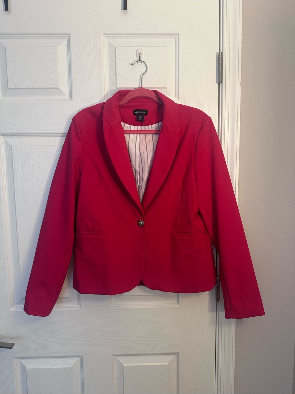 Hot pink blazer